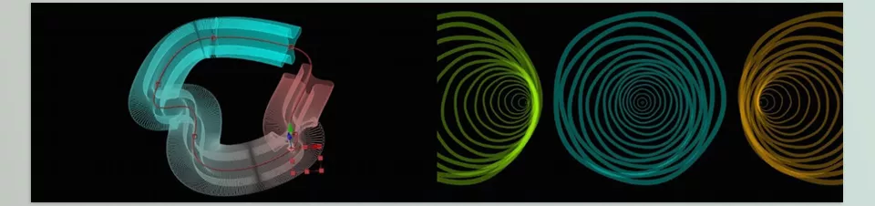 Aescripts - Aura - Make waves follow a Motion Path, enabling flexible movement for waves or extrusions along any desired trajectory.