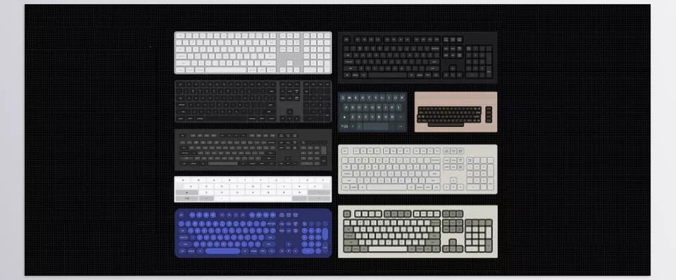 KeyboardFX - Every keyboard is fully and dynamically customizable giving you the ability to create virtually any type of keyboard
