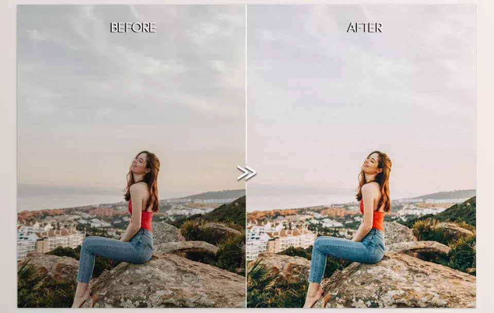 Kodak Film Lightroom Presets - A soft yet grainy classic preset