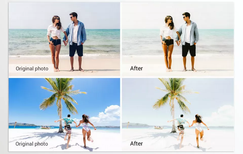 CreativeMarket - Tropical Islands Lightroom Presets - Professionally vibrant tropical and cinematic looks in just one click.