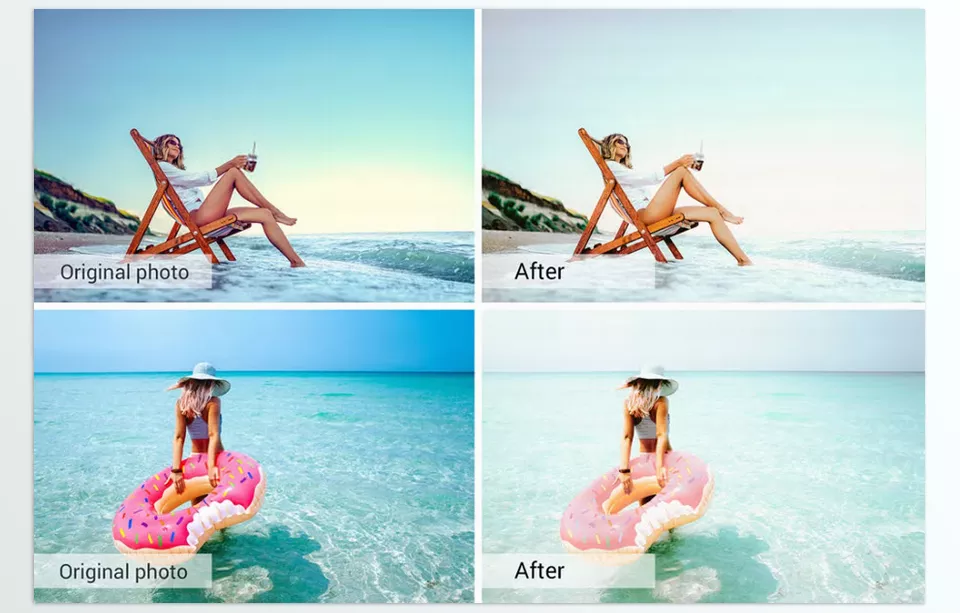 CreativeMarket - Tropical Islands Lightroom Presets - Enhance your travel and island shots with soft, cinematic color grading.