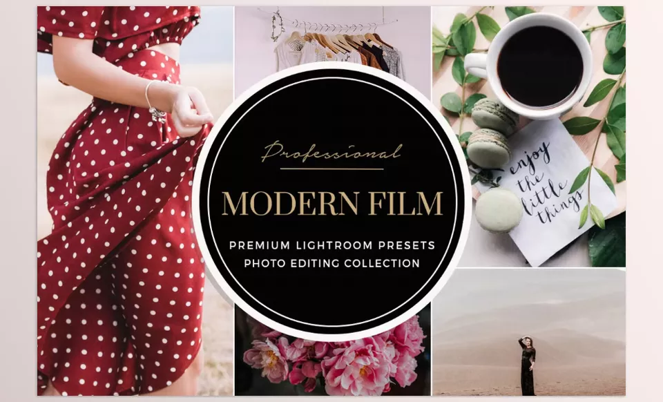 Creative Market - Best Lightroom Presets for Bloggers - Turn your photos into stunning visuals with one-click Lightroom presets.