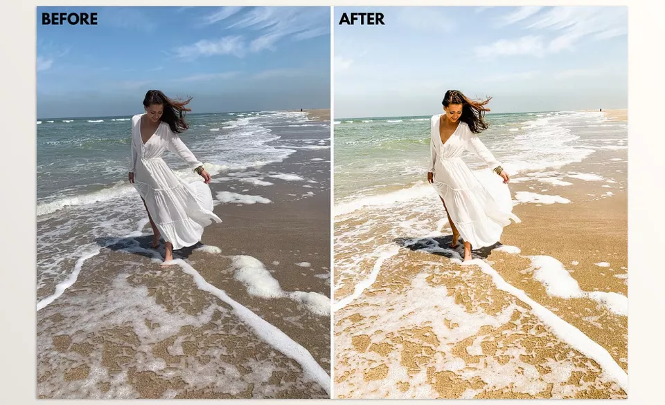 Creative Market - 8 Tropical Vibes Lightroom Presets - Transform your travel photos with a tropical, warm vibe!