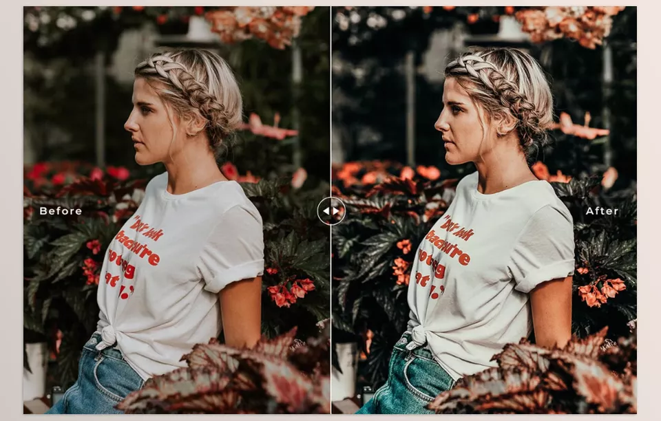 Creative Market - Flora Lightroom Presets Pack - High-quality result