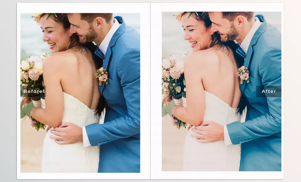 Creative Market - Love Story Mobile Lightroom Presets - Enhance your photos with a soft, romantic touch.