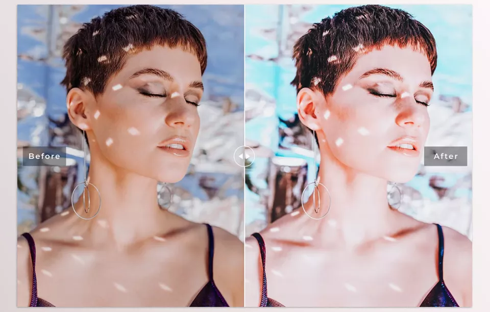 Creative Market - Diamond Mobile and Desktop Lightroom Presets - Soft tones meet vibrant contrast for a refined, editorial look.