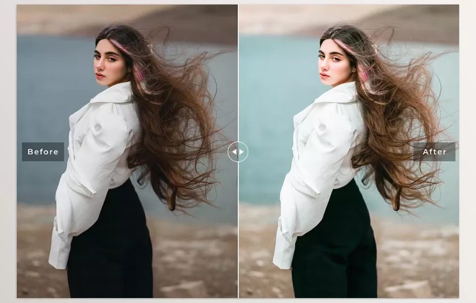 Fortnight Lily Pro Lightroom Presets - Easily editable effects.