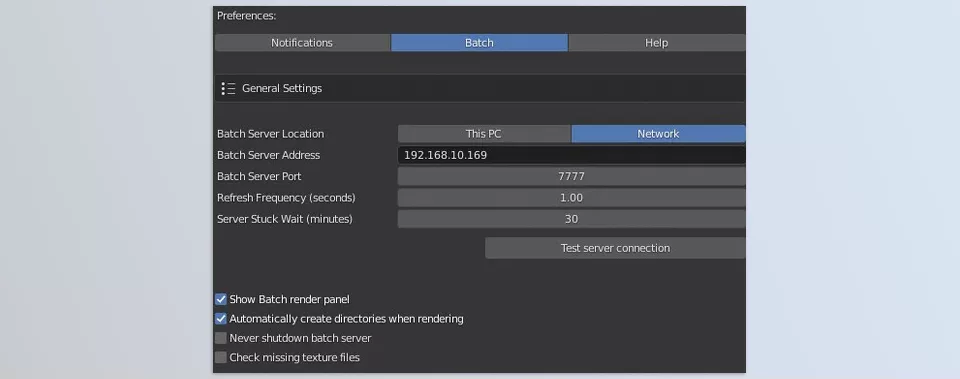 Blender Market - Render plus - Render+ now includes network rendering capabilities, allowing you to send rendering jobs to a server for distributed processing across the network.