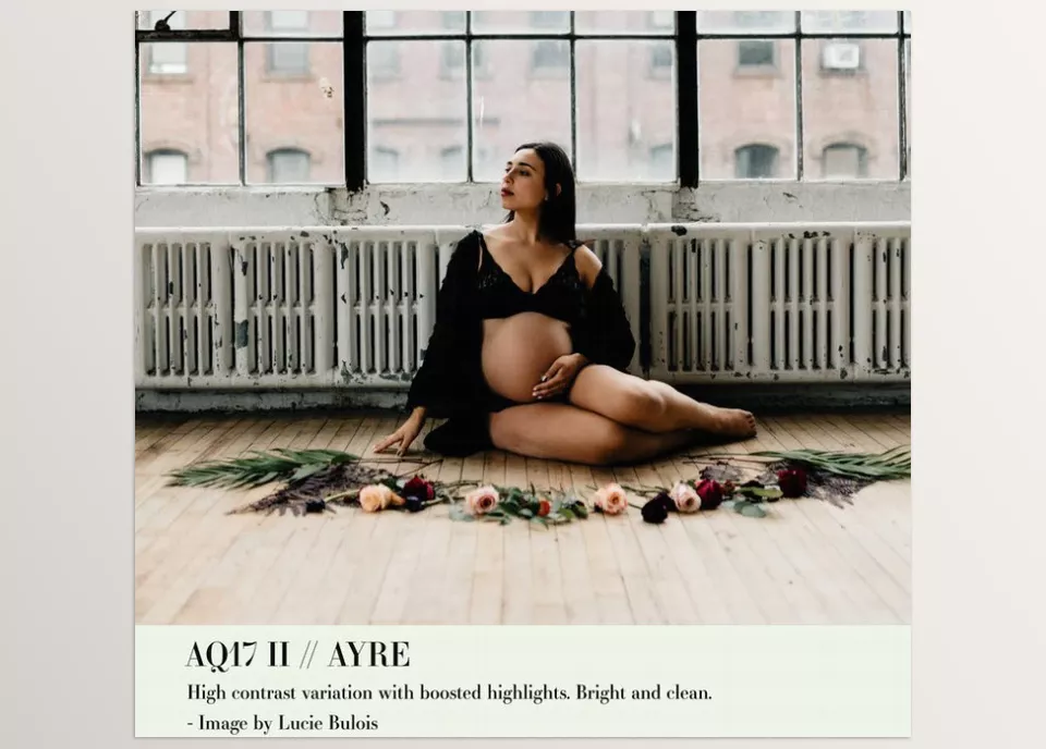 Archipelago Quest – Quest 17 AYRE Presets - The eye-catching sophistication required for modern editorial shots with diverging angles interlaces with subtle elegance.