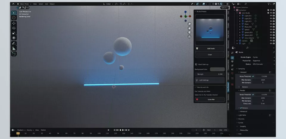 Vera Product Light Addon - Easy Customizable Light Settings.