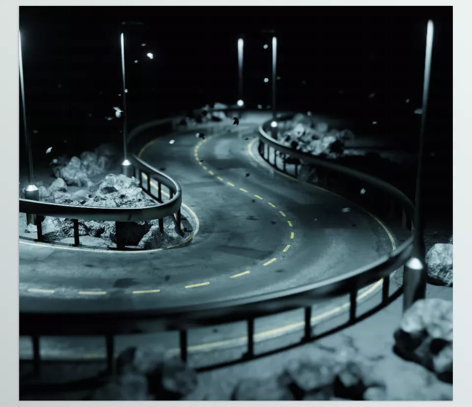 Curves To Roads - Easily adjust road attributes without altering the original curve data.