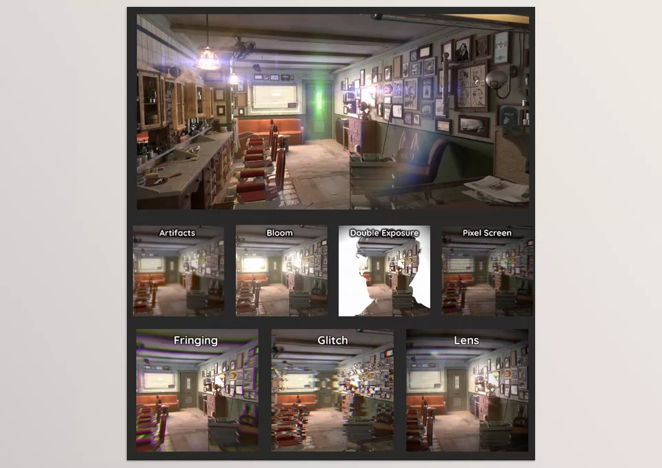 Blender - Post Fx - Add dynamic light flares.