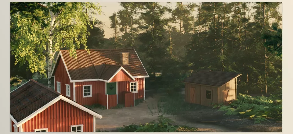 Procedural Building Generator - Half-timbered style