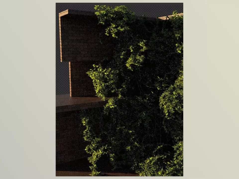 Vine Generator - There are many options to change in the modifier stack.