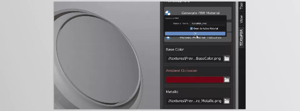 Textopbr Textures To Pbr In 1 Click - TEXtoPBR automatically creates and links the required shader nodes for generating PBR materials.