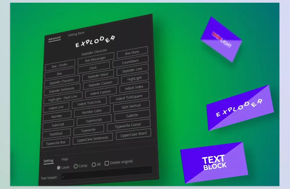Videohive - Text Presets - streamlines the animation process and offers a wide range of features.