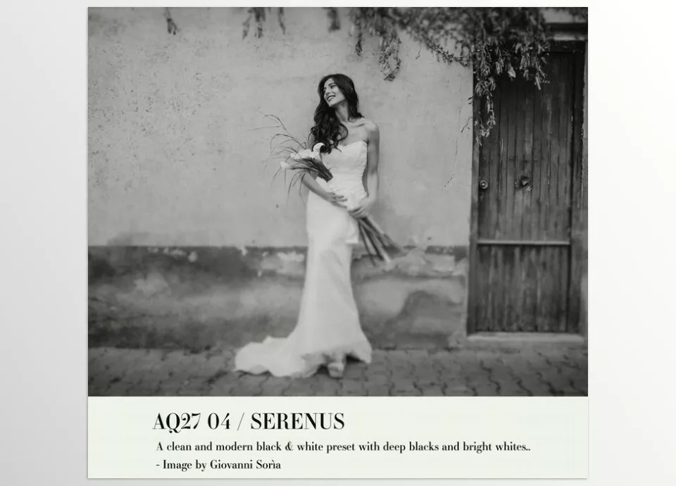 Archipelago Quest - Quest 27 Serenus Presets - A gentle but deep mood creates an emotional anchor that is drawn in by the incredible, soft contrasts and hues.