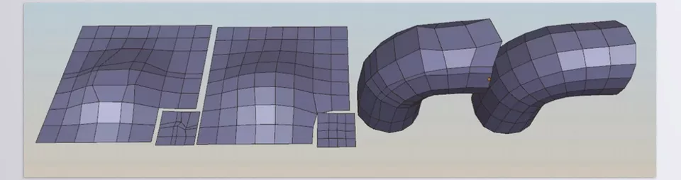 Volume Preserving Smoothing - Smooth mesh while maintaining the main object shape.