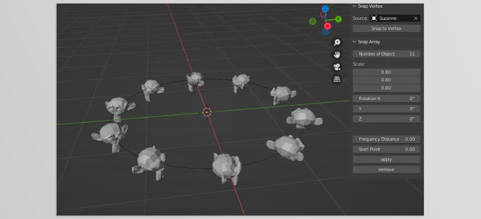 Easy Array - Create the object you want in the edge orbit you choose in edit mode.
