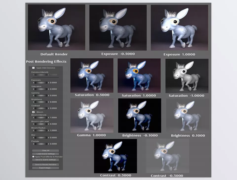 Poser PRO - Powerful non-photographic render styles, such as Cartoon, Comic Book, and Sketch.