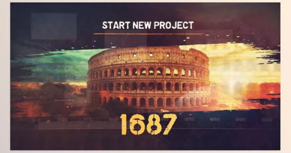 Documentary Archive History Slideshow - Evoke nostalgia with customizable layouts that bring timeless stories to life.