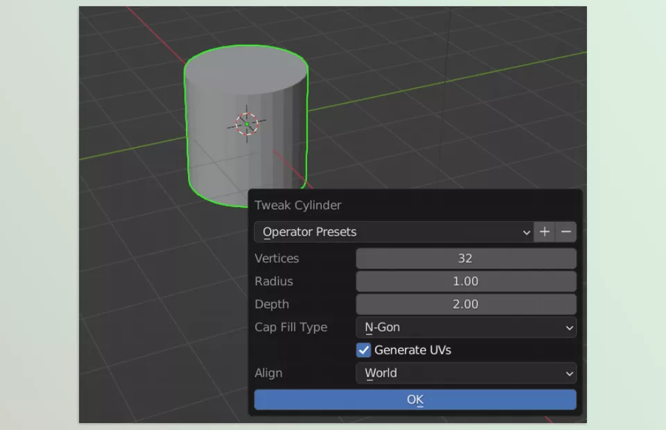 Reprimitive - tweak primitive shapes at any point in time.