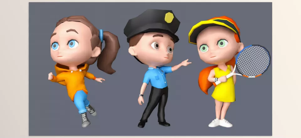 Unity Asset - Characters 2 01 - Pivot in the logical place of the object.