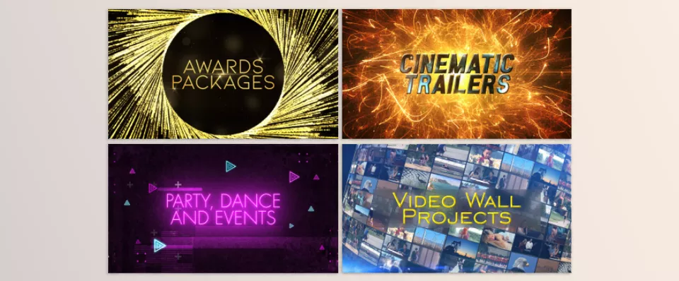 Cinematic Trailer Titles - ideal for cinematic trailers, action sequences, fire effects, movie intros, film titles, and promotional content.