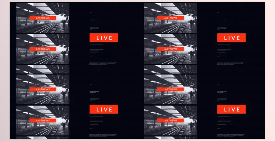 Videohive - News Intro - Quick and easy rendering.