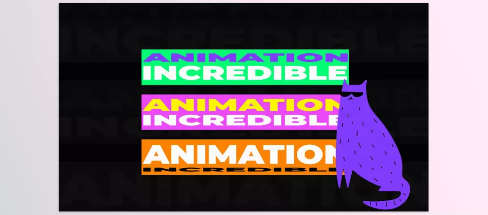 Digital Art Typography for After Effects - Full color controls