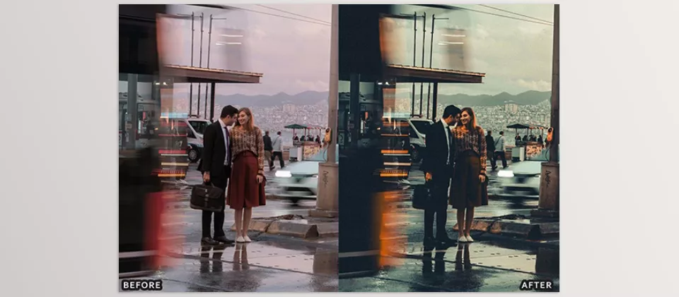 Moody Black Tones Lightroom Presets - Easy to Apply
