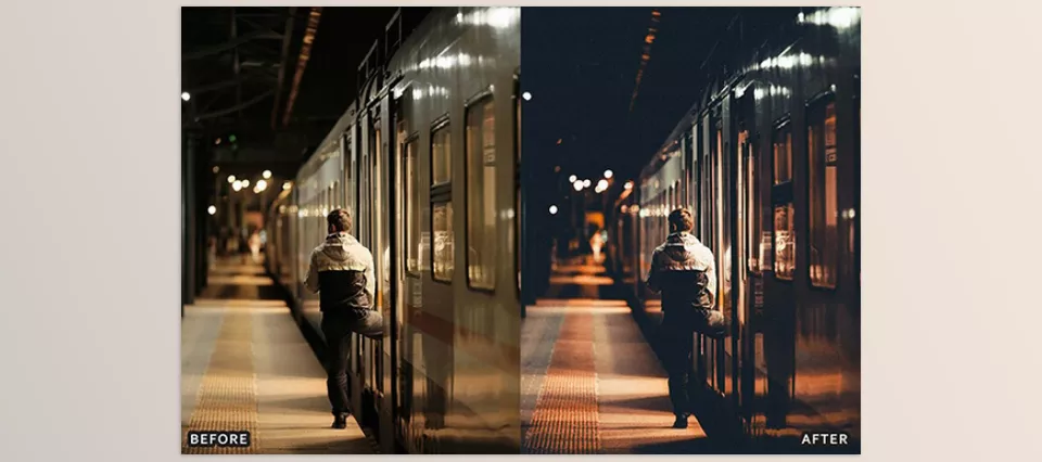 Moody Black Tones Lightroom Presets - Rich Moody Tones