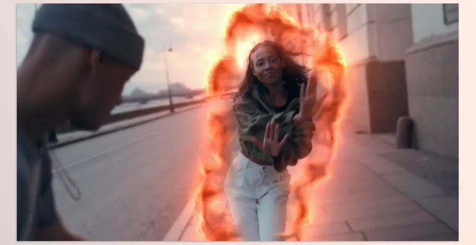 Fire Burn Transitions - Adjust the camera shake, fire settings or animation of the background.