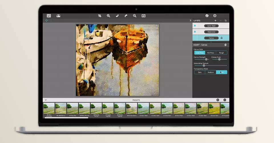 Watercolor Studio - Create stunning and distinctive watercolors by layering washes, blending colors and textures, and adding intricate details with your brush.