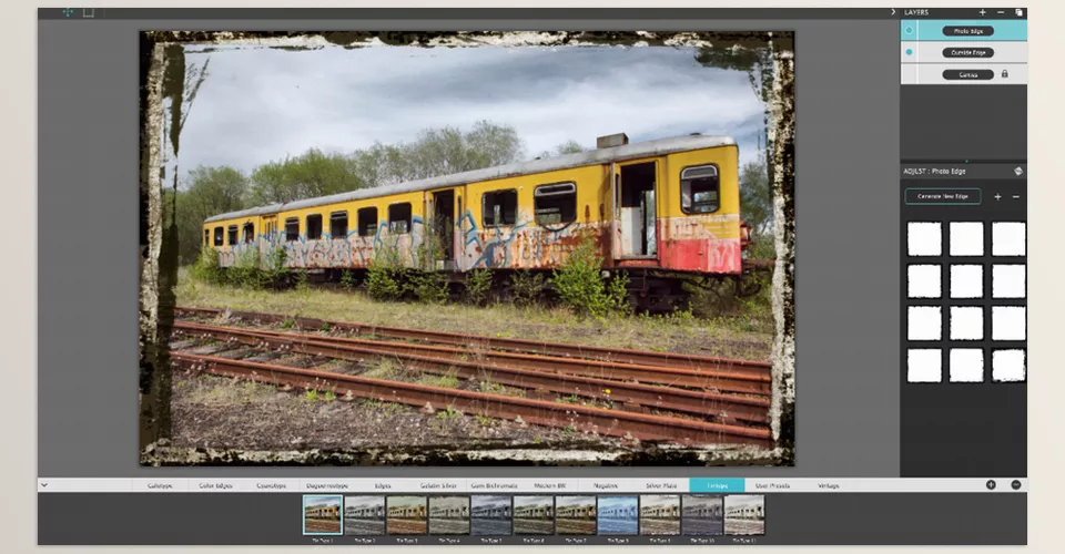 Chromatic Edges - Take vintage to a whole new extreme.