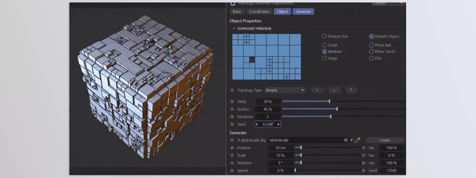 Topoformer - Realtime preview, Faster feedback, Improved topologies.