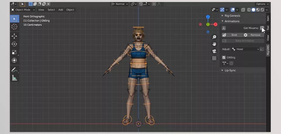 Rig GNS Pro - easily retarget animations to your Genesis figures.