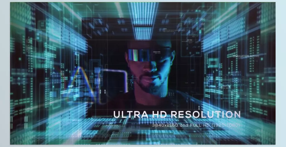 Technology Pro Slideshow - It can be used to create a trailer for the movie, or futuristic corporate presentation!