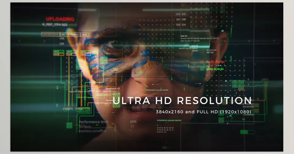 Videohive - Digital HighTech Slideshow - Achieve ultra-high-definition clarity and dynamic animations effortlessly, perfect for any professional presentation.