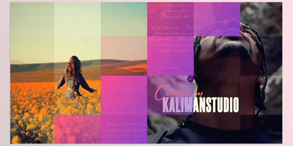 Slideshow Mosaic Multi Screen - Create stunning visual stories with customizable transitions and multi-screen layouts.