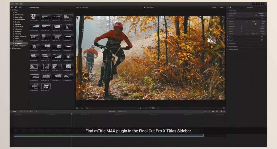 MotionVFX - mtitle MAX - Transform your text into stunning visual statements with unmatched precision and style.