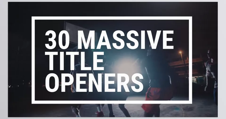 MotionVFX - mtitle MAX - Seamlessly create bold, impactful titles designed to captivate your audience.