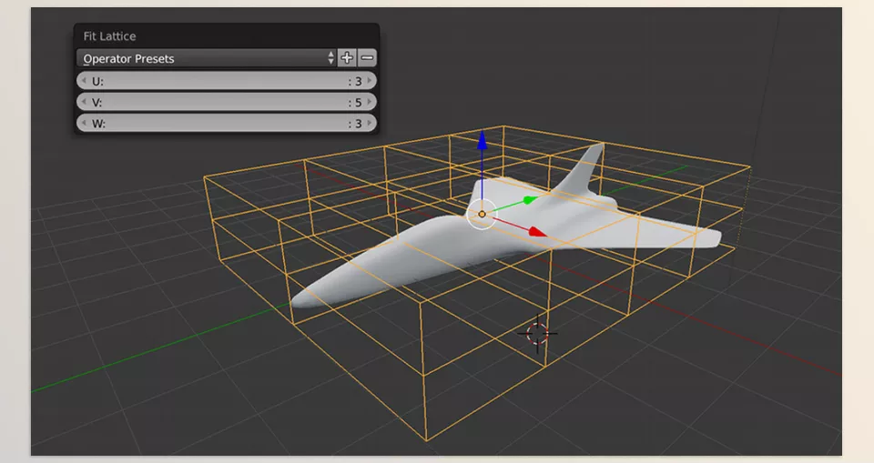 Fit Lattice - Adjust Rotation to Fit