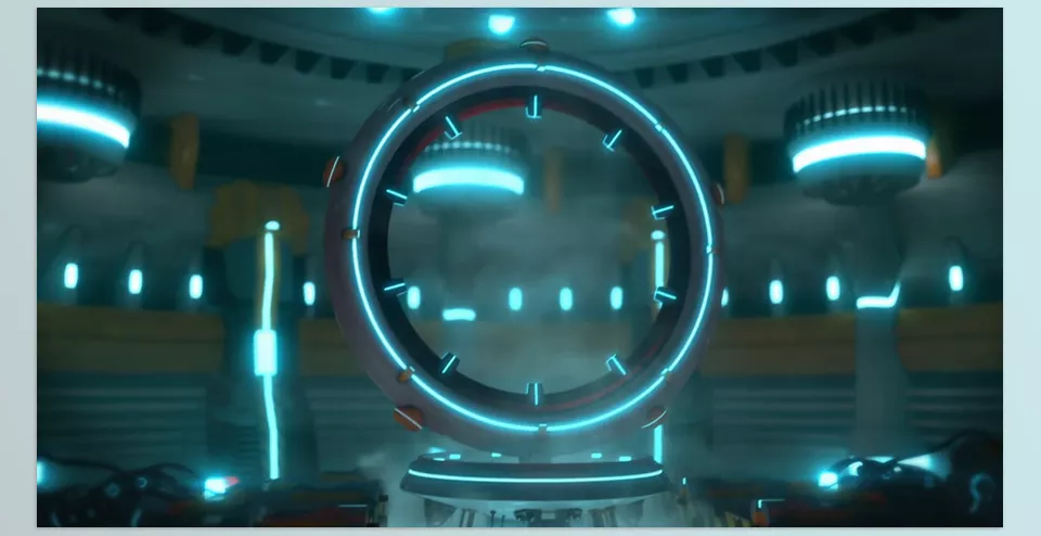 Portal Of Light for DaVinci Resolve - No plugins