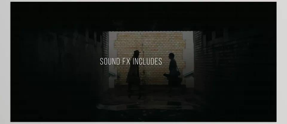Grunge Transitions - Sound FX includes