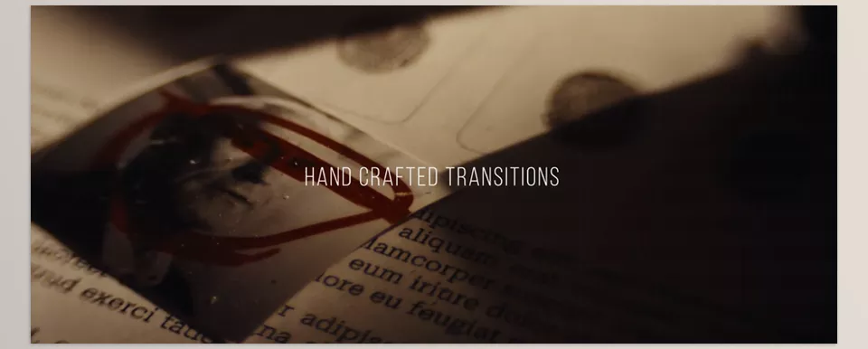 Grunge Transitions for DaVinci Resolve - Hand crafted transitions