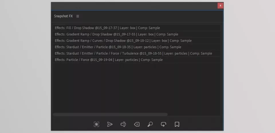 Snapshot FX - Manage your snapshots with intuitive tools
