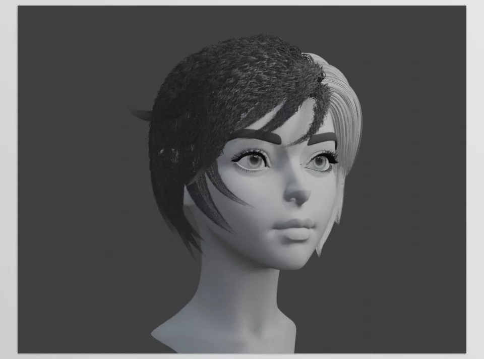 Hair Wrangler for Blender - Complex Geometry Nodes