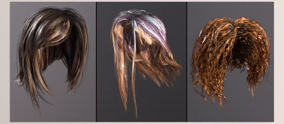 HairTG Hair and Fur - Multiple coloring modes