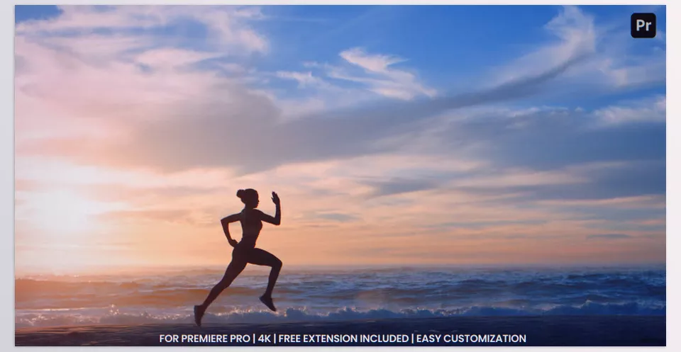 Videohive - Glitch Transitions Premiere Pro - Convenient elements editing and adjusting